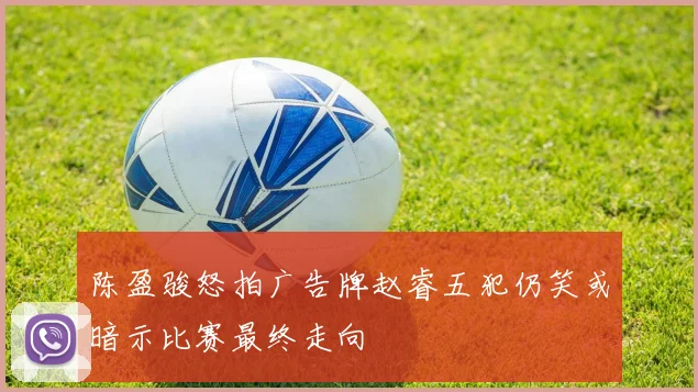 陈盈骏怒拍广告牌赵睿五犯仍笑或暗示比赛最终走向
